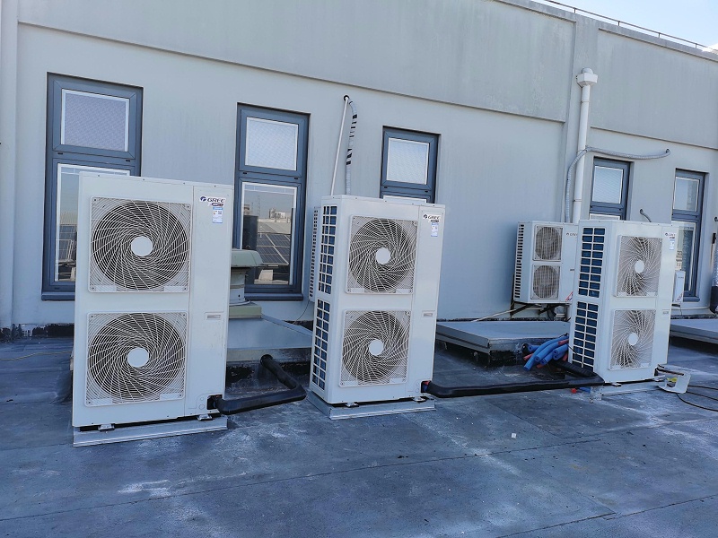 廠房中央空調(diào)機(jī)組安裝