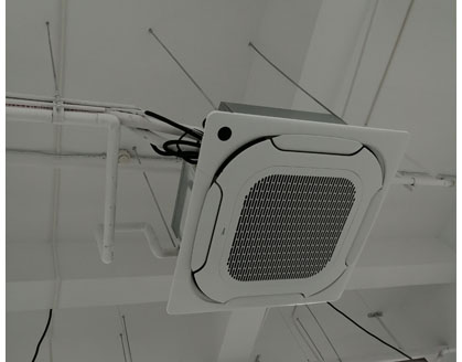 內(nèi)機(jī)安裝效果1