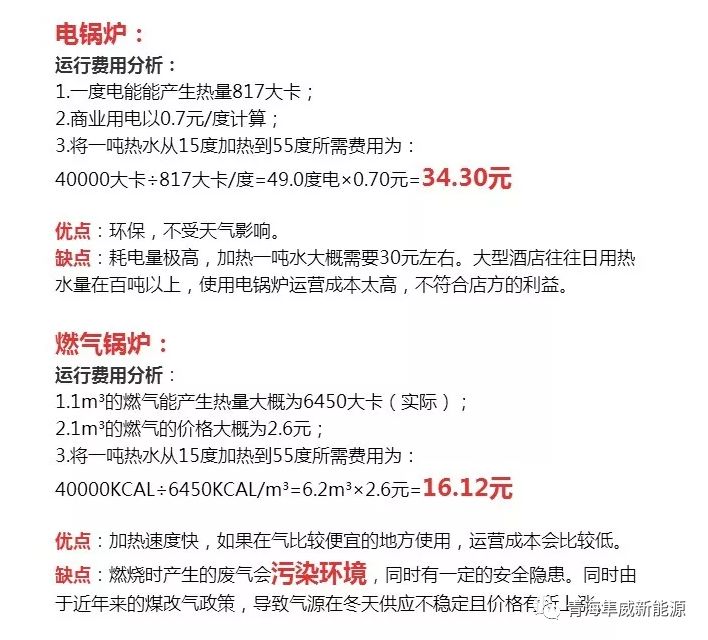 空氣能熱泵計費