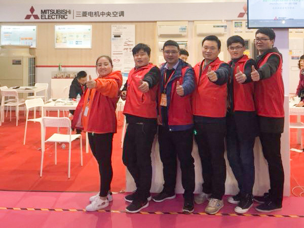 越邦機(jī)電銷售部展會