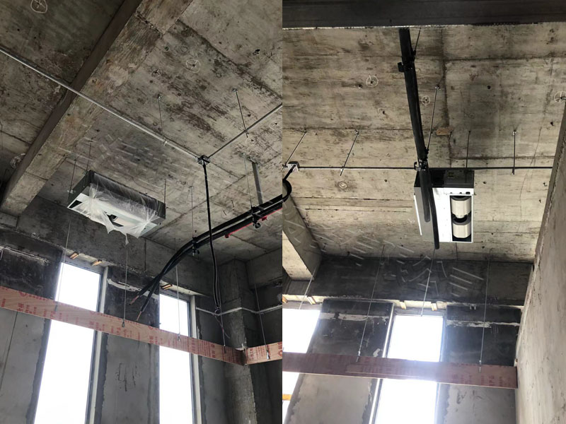 休閑會所中央空調(diào)安裝工程