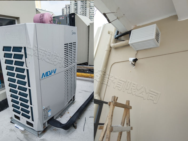 休閑會所中央空調(diào)安裝工程